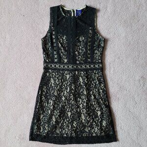 Disney Beauty and the Beast Juniors' Black Lace Dress Size Medium